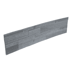 ALFISTYLE ALFIstick 3D samolepilni kamnit oblog ESP012 – sivi peščenjak, paket 0,9 m²