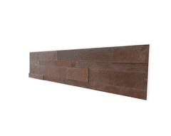 ALFISTYLE ALFIstick 3D samolepilni kamniti oblog ESP016, rjav, 0,9 m² (samolepilno)