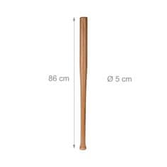 Northix Lesen baseball kij 34"" - trden bukov les
