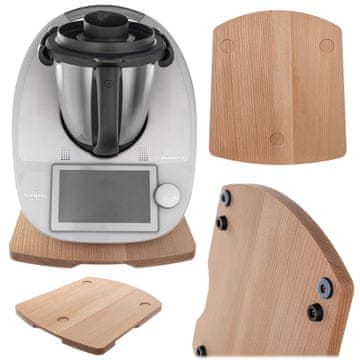 KADAX Stojalo za Thermomix TM5/TM6 iz bukovega lesa