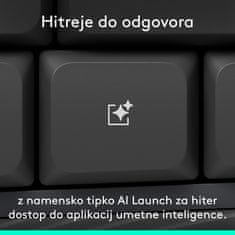 Logitech Signature Comfort Plus MK880 komplet miške in tipkovnice, brezžična povezava, penasta opora, grafitna (920-014161)