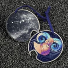 KADAX Kovinski odpirač za steklenice piva z zodiakom Oven, trpežen in eleganten