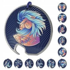KADAX Odpirač za steklenice zodiak lev, kovinski, vzdržljiv, darilo