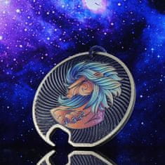 KADAX Odpirač za steklenice zodiak lev, kovinski, vzdržljiv, darilo