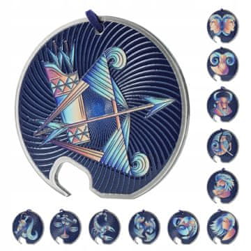 KADAX Odpirač za steklenice piva zodiak strelec, kovinski in trpežen