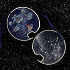KADAX Odpirač za steklenice s zodiakom, kovinski, kompakten, priročen za uporabo