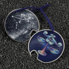 KADAX Odpirač za steklenice s zodiakom, kovinski, kompakten, priročen za uporabo