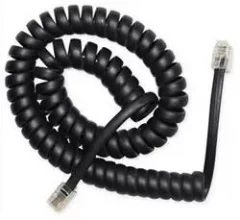 CABLEXPERT Kabel za slušalke Gembird, zvit, RJ10 (4P4C), 2 m, črn