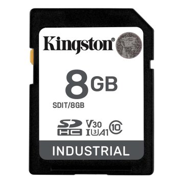 Kingston Industrial SD 8GB Class10 UHS-I U3 V30 A1 SDIT/8GB spominska kartica