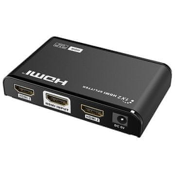 XtendLan distribucijsko vozlišče HDMI, 1 vhod / 2 izhoda, 4k@60Hz