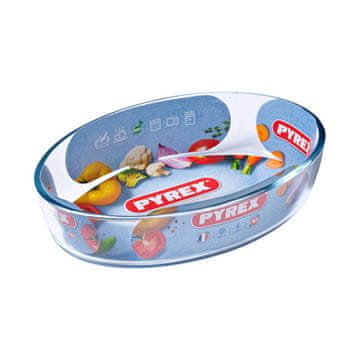 Pyrex Pravokotni pekač 26x18cm/1,6l, borosilikatno steklo