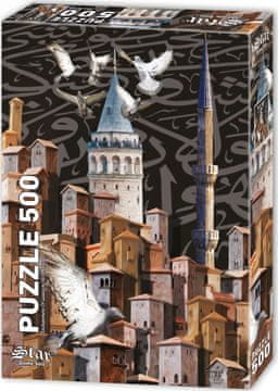 STAR Puzzle Očaranje stolpa Galata 500 kosov