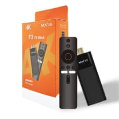 EVEON MX10 TV Stick WiFi 4K, črn