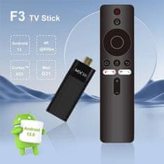 EVEON MX10 TV Stick WiFi 4K, črn