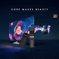 EVEON MX10 TV Stick WiFi 4K, črn