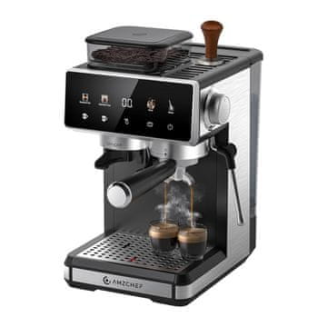 AMZCHEF Kavni aparat z filtrom AMZCHEF CE-CM5560-SV (srebrn)