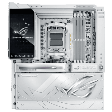 ASUS ROG CROSSHAIR X870E GLACIAL osnovna plošča, AM5, E-ATX, DDR5, WiFi 7 (90MB1NQ0-M0EAY0)
