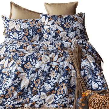 Issimo Bombažna posteljnina LITVA 200x220 / 50x70(2) cvetlični vzorec 100 % bombaž. ISSIMO HOME