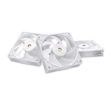ASUS ProArt PF120 ventilator, 120mm PWM, Daisy-Chain konektorji, bel, 3 kos