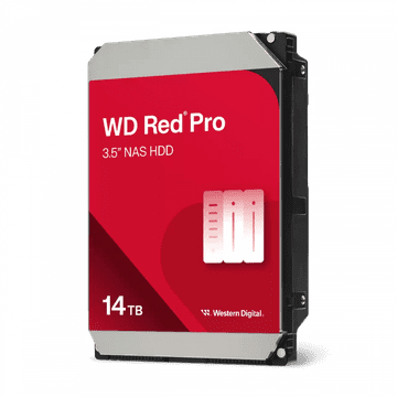 Western Digital WD trdi disk 14TB SATA3, 6Gb/s, 7200, 512MB RED PRO