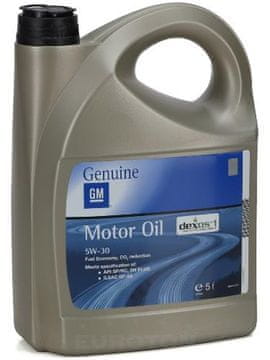 Opel GM Dexos 1 (Gen3) 5W30 olje, 5 l