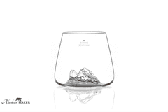 Alaskan Maker KOZARCA za žgano pijačo s topografijo Tofane in Marmolada AMTOPO-TOMA