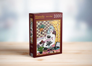 MAGNOLIA Puzzle Kopel in žita 1000 kosov