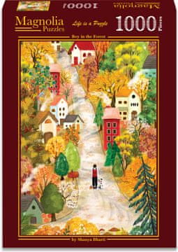 MAGNOLIA Puzzle Deček v gozdu 1000 kosov