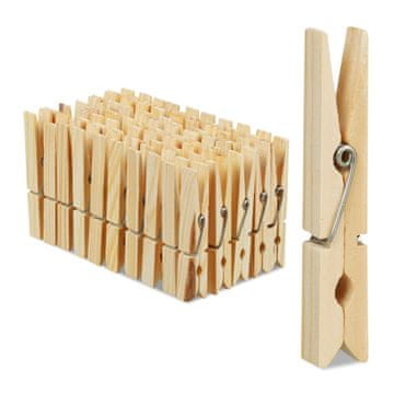 Northix Leseni set 100 kljukic za perilo