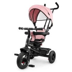 HyperMotion Otroški tricikel z vrtljivim sedežem in tremi kolesi - nosilnost 20 kg, ročaj 95–101 cm nastavljiv, brez zračnic, od 1 do 4 let