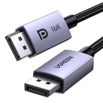 Ugreen KABEL WIDEO 2 X DISPLAY PORT MĘSKO-MĘSKI UGREEN DP118 1M 16K