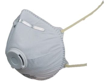 CXS Respirator za delce SPIRO P1, oblikovan z ventilom