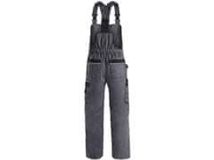 CXS Farmer hlače z naprsnikom CXS ORION KRYŠTOF, 170-176cm, zimske, moške, sivo-črne