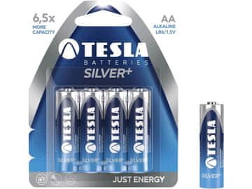 CXS Baterije TESLA AA Silver+, 4 kosi