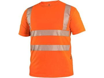 CXS Majica CXS BANGOR, visoko vidna, moška, oranžna