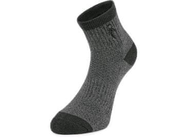CXS Nogavice CXS PACK, temno sive, 3 pari