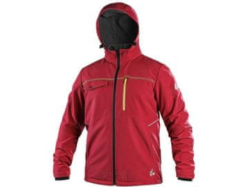 CXS Jakna CXS STRETCH, moška, softshell, rdeča