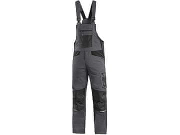 CXS Farmer hlače CXS SOLIS FLEX, moške, sivo-črne