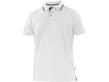 CXS Polo majica CXS HENRY, moška, s kratkimi rokavi, belo-antracitna