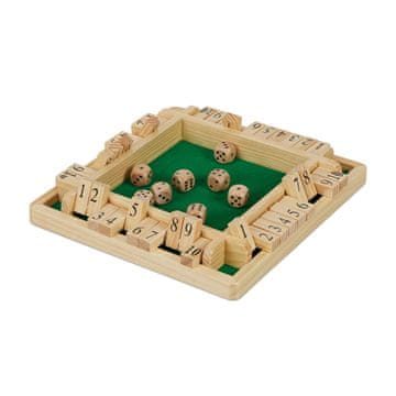Northix Shut The Box Dice Game