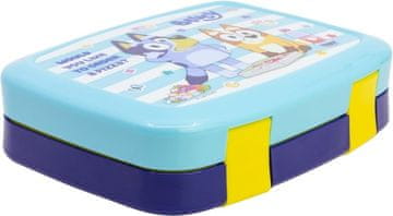 STOR Škatla za prigrizke s predali Bluey