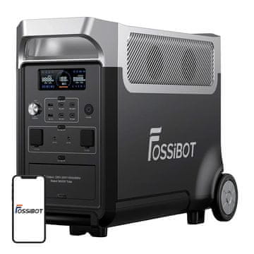 FOSSiBOT Prenosna polnilna postaja 3600 W (črna)