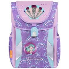 VSE ZA ŠOLO Torba šolska tiger family joy lilac beach