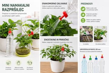 Roland Razpršilka za steklenico – nastavek za zalivanje rastlin