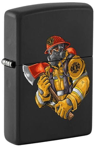 Zippo vžigalnik z motivom gasilca