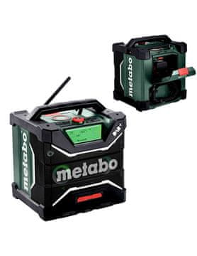 Metabo RC 12-18 BT DAB+ gradbeni radio CARCASS s polnilnikom