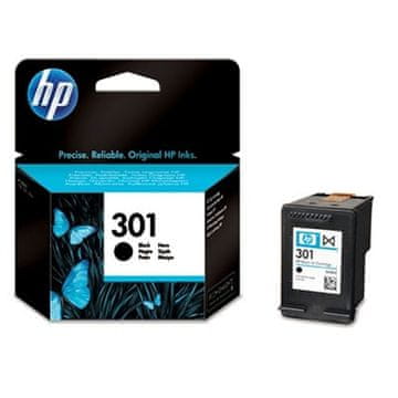 Hewlett Packard Kartuša s črnilom HP 301 (CH561EE), črna
