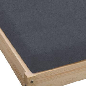 shumee Frotirni nastavljivi list 200x220 grafit DEBELA