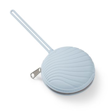 BABYONO Silikonski etui za dudo modri 0m+
