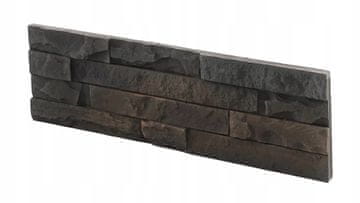 Onduline Fasadni kamen Minnesota 3 črne barve 33x10,5 cm imitacija kamna 0,43 m2